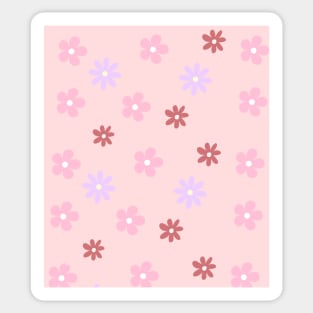 Pretty Pink Flower Print - Femme Pastel Collective Sticker